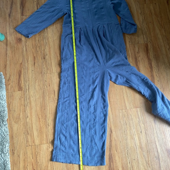 Free People Navy Jumpsuit - Picture 2 of 8